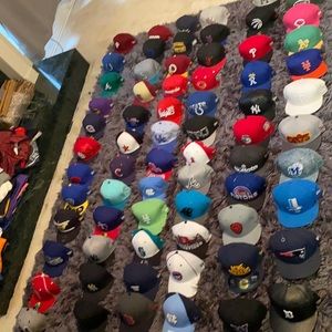 Baseball style caps